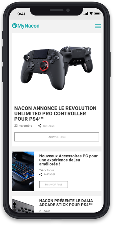 https://www.fabienrodrigues.com/Nacon Gaming - Actualités